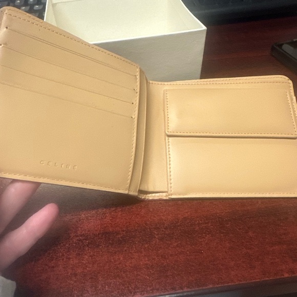 Vintage Billfold Seude Leather Wallet with box and dust bag - Picture 8 of 8